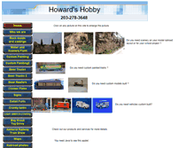 Tablet Screenshot of howardshobby.com